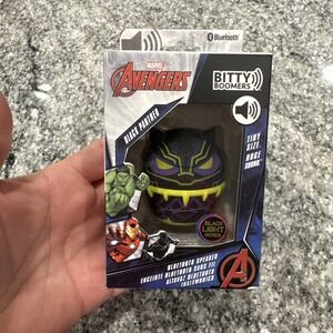 Marvel Avengers Black‎ Panther Bitty Boomers Bluetooth Speaker - NIB